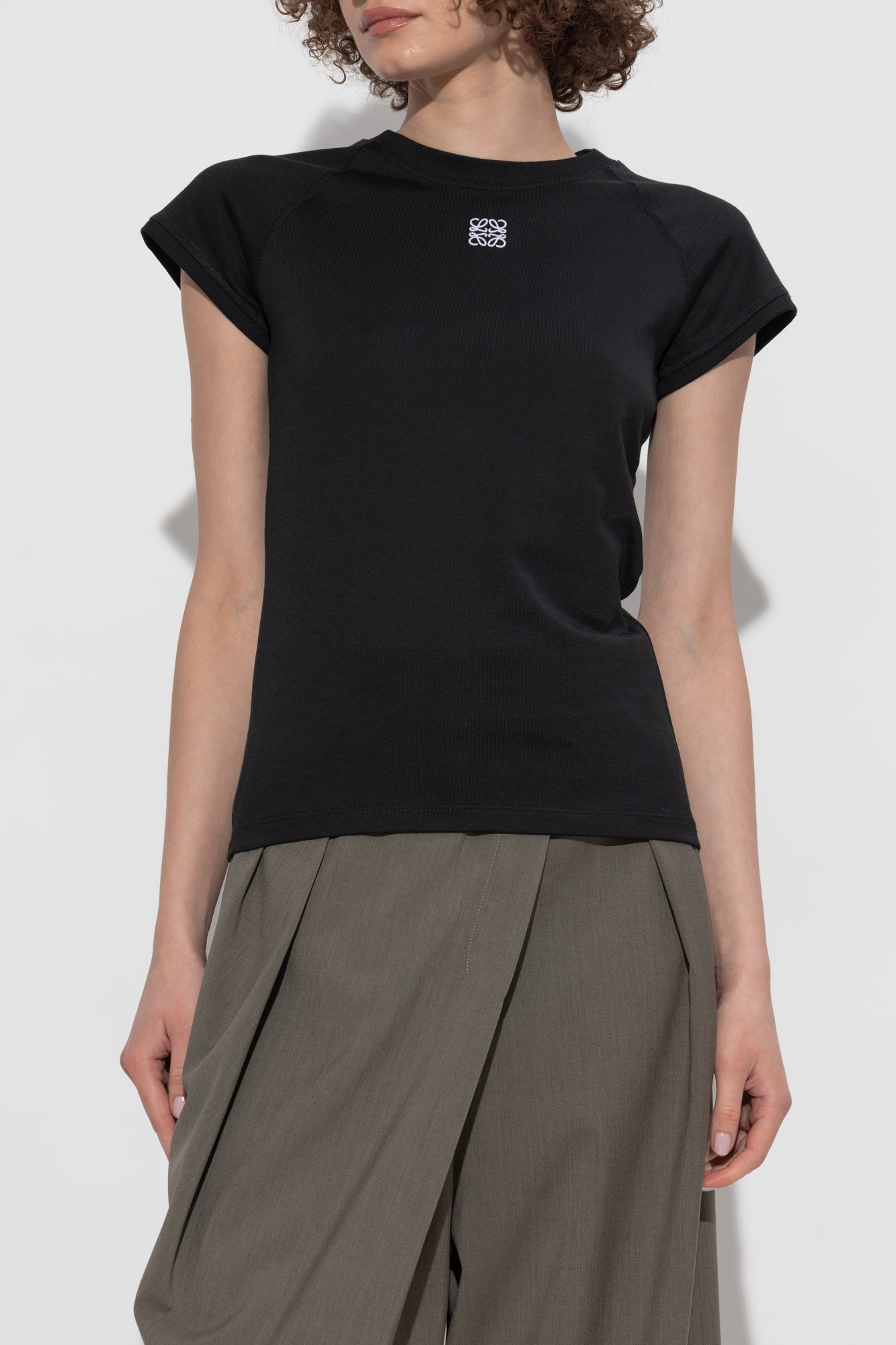 Black T-shirt with logo Loewe - Vitkac Italy